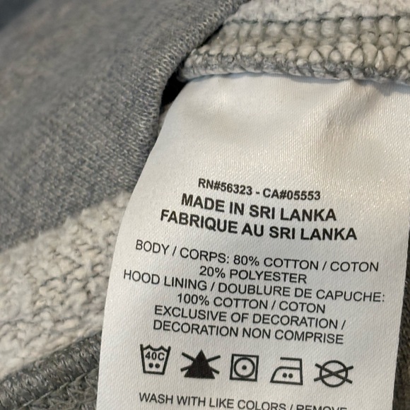 Nike‎ Gray Hoodie with Logo - Picture 3 of 4